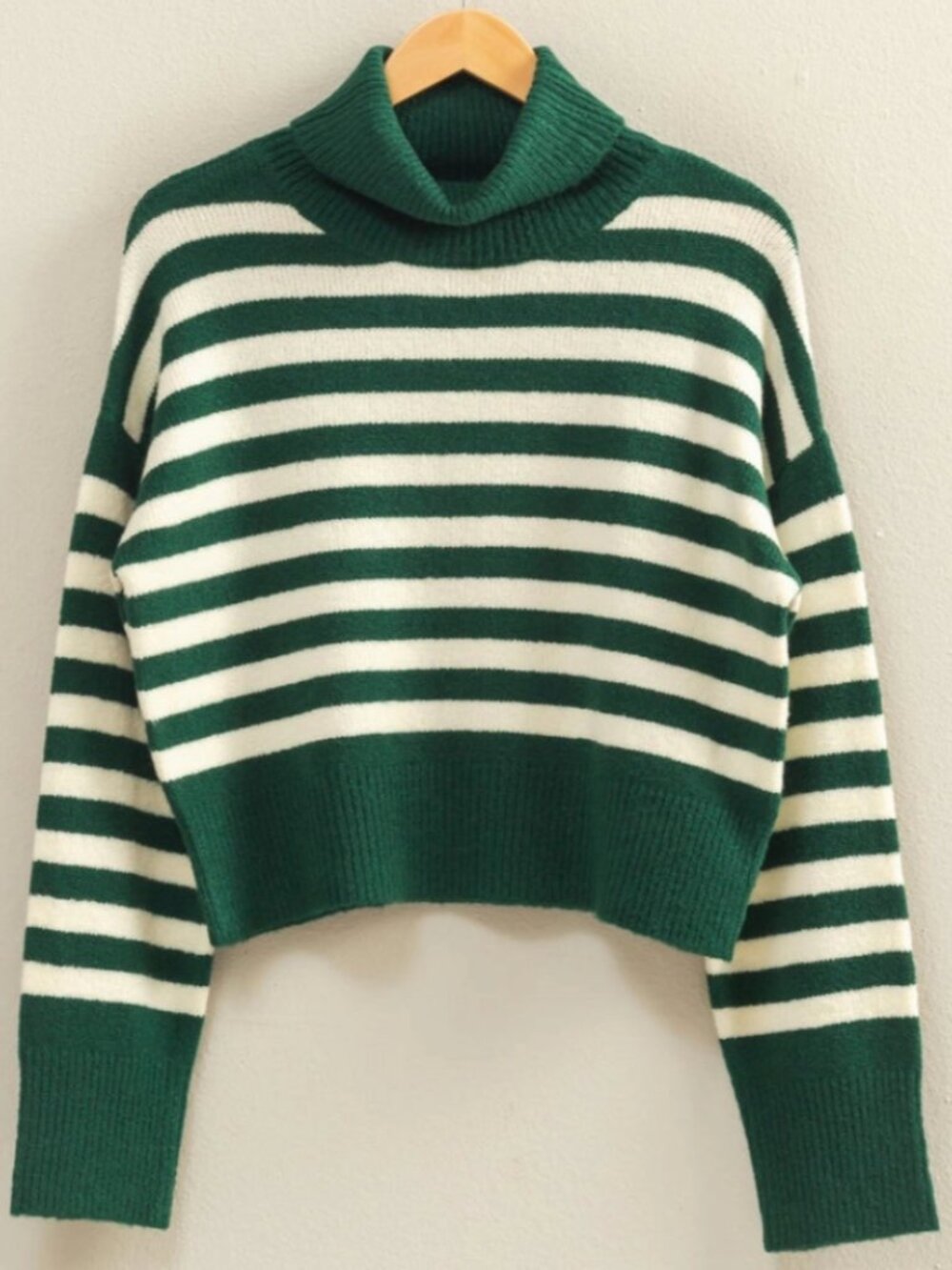 Ivy League Stripe Turtleneck